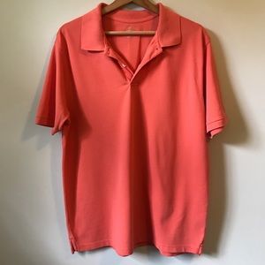 St. John’s Bay Heritage Polo, Classic, Salmon, Size L